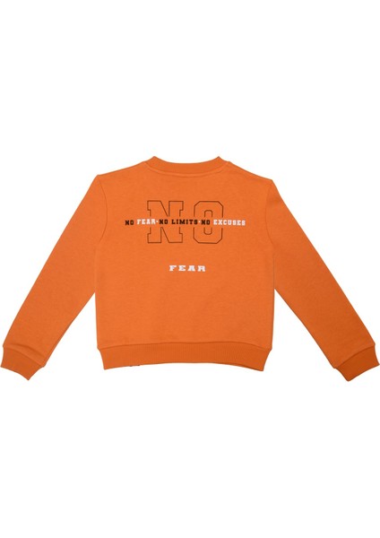 Erkek Çocuk Baskılı Sweatshırt