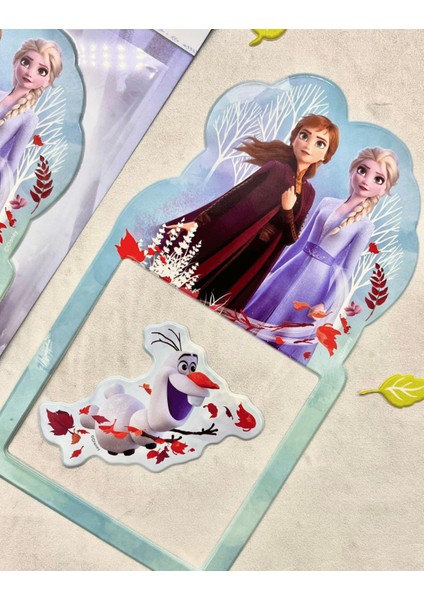 Karlar Ülkesi Prensesleri Lamba Süsleme Büyük Boy Mavi Sticker modelleri