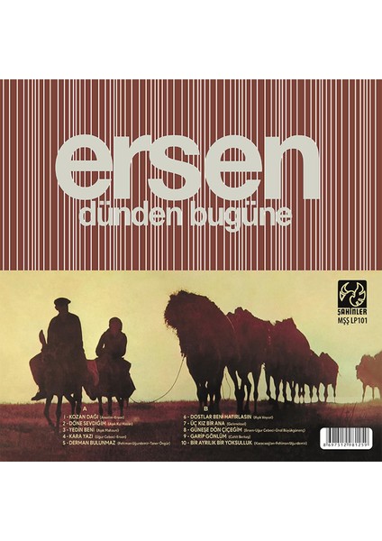 Ersen - Dünden Bugüne (Plak)