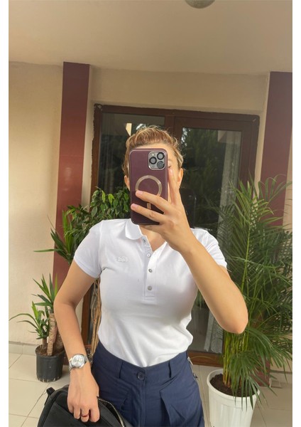 Lagos Tişört Beyaz