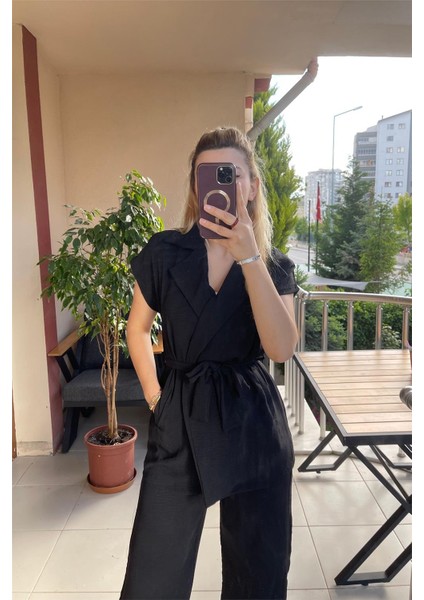 Siyah Yelek Takım Siyah