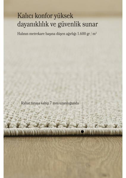 Modern Desenli Krem Sisal Yumuşak Jüt Halı Oturma Odası Halısı Salon Halısı Antialerjik Leke Tutmaz indirimleri