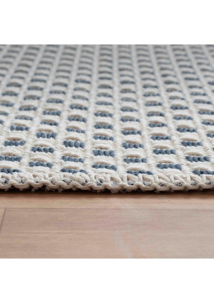 Makinede Yıkanabilir Pamuklu Kilim 60X180 cm Halı Kilim,çift Taraflı Kullanılabilir, Iskandinav