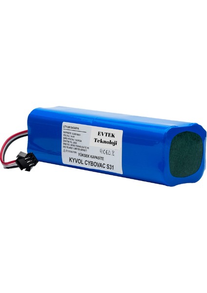 Kyvol Cybovac S31 6400MAH Robot Süpürge Bataryası