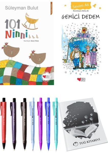 Gemici Dedem ve 101 Ninni Süleyman Bulut 2'li Set + Hediyeli