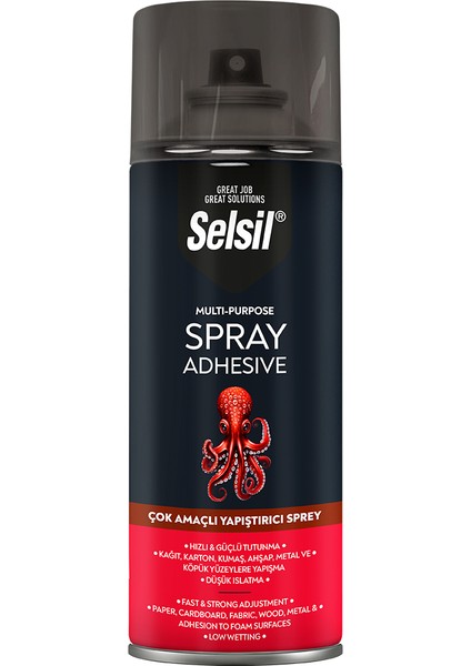 Çok Amaçlı Yapıştırıcı Sprey 400 ml