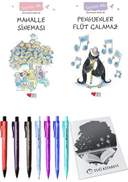 Penguenler Flüt Çalamaz ve Mahalle Sineması 2'li Set + Hediyeli