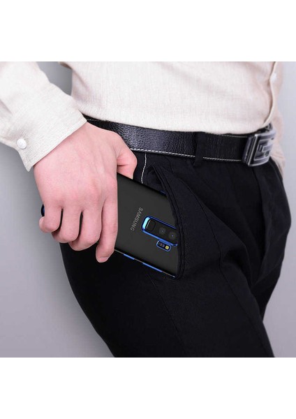 Galaxy A6 Plus 2018 Kılıf Dört Köşeli Lazer Silikon Kılıf fırsatları