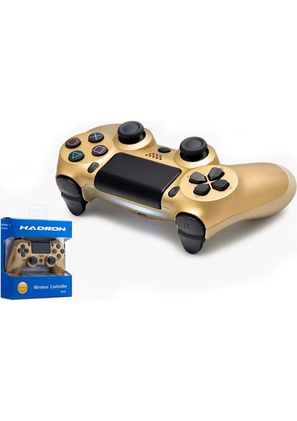 Oyun Kolu Gamepad Kablosuz Ps4 Buletooth Gold Hadron HD-323G