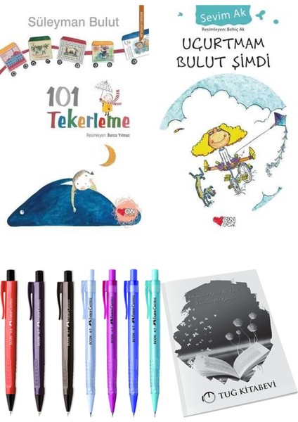 Uçurtmam Bulut Şimdi ve 101 Tekerleme 2'li Set + Hediyeli