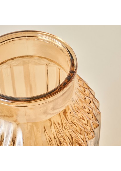 Nilda Cam Vazo Amber (12x23 cm) modelleri