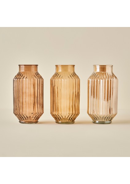 Nilda Cam Vazo Amber (12x23 cm) fırsatları