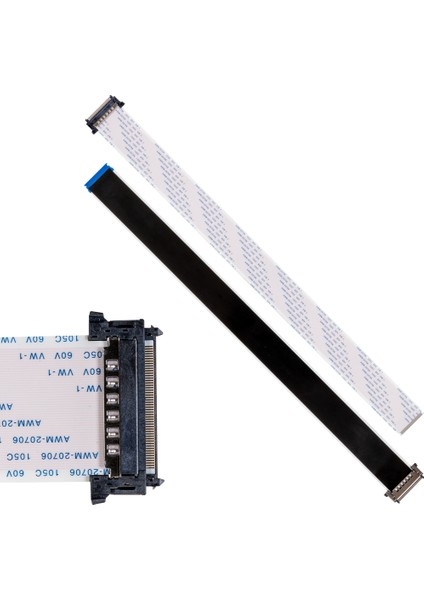 Pfc Kablo 4K 51 Pin 40CM Birebir (Tek Ucu Soketli)