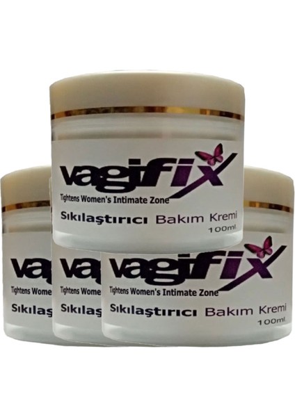 Vagifix 4lü Adet Kadınlara Özelbölge Wajına Pres Kremi HASIMOX-92-2:0416 100 ml