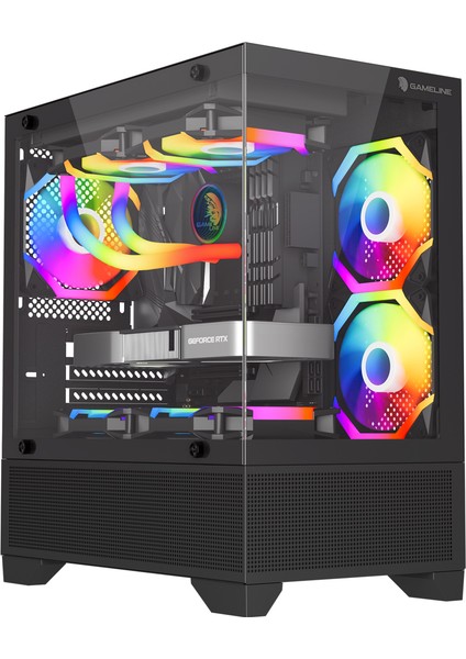 Armor V3 3x Rgb Fan Temperli Cam USB 3.0 Gaming Bilgisayar Kasası