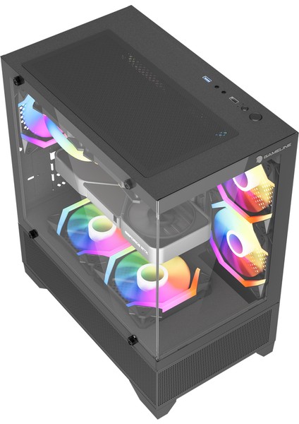 Armor V3 3x Rgb Fan Temperli Cam USB 3.0 Gaming Bilgisayar Kasası