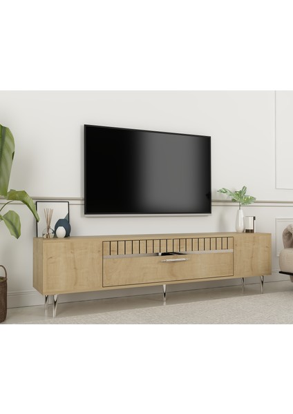 DEKOLP1CT Tv Sehpası Safirmeşe-Gümüş fiyatları