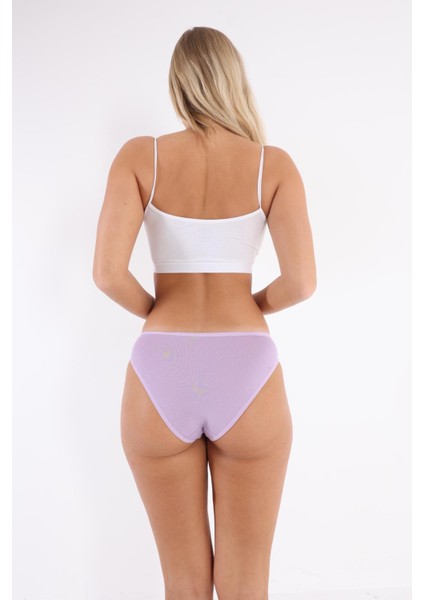 3'lü Adet Pamuklu Bayan Bikini