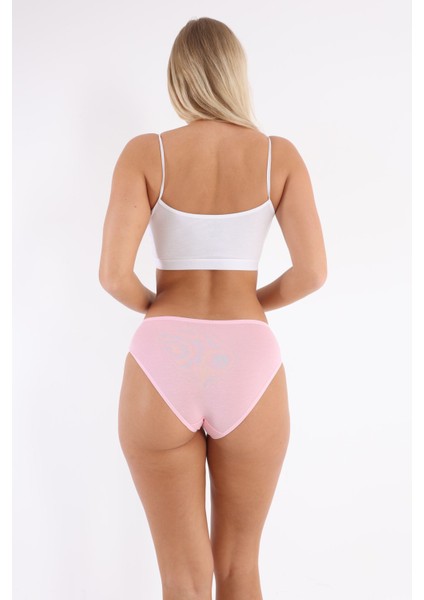 3'lü Adet Pamuklu Bayan Bikini