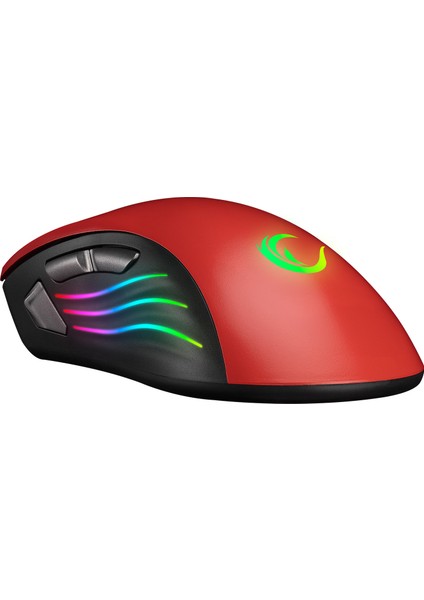 SMX-R33 Lımbo Makrolu Siyah/kırmızı 6400DPI Rgb Ledli Gaming Oyuncu Mouse