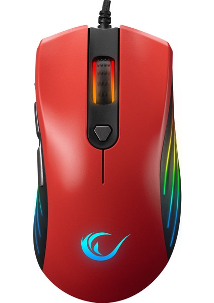 SMX-R33 Lımbo Makrolu Siyah/kırmızı 6400DPI Rgb Ledli Gaming Oyuncu Mouse