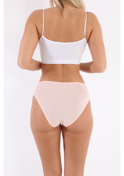 3'lü Adet Pamuklu Bayan Bikini