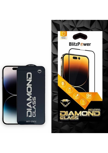 iPhone 11 / Xr Uyumlu Diamond Glass Anti-Static Ekran Koruyucu