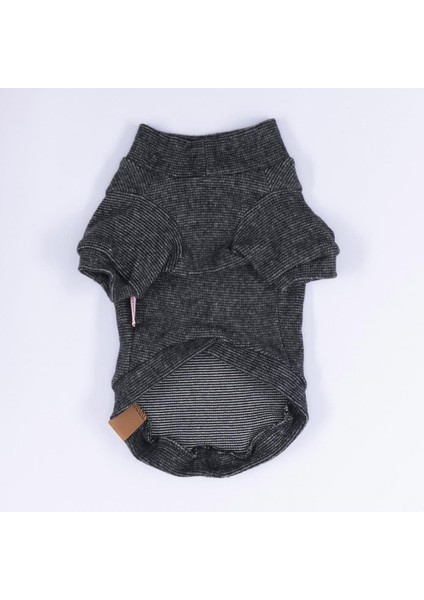 Siyah Merino Kedi Köpek Sweat- Kedi Köpek Kıyafeti indirimleri
