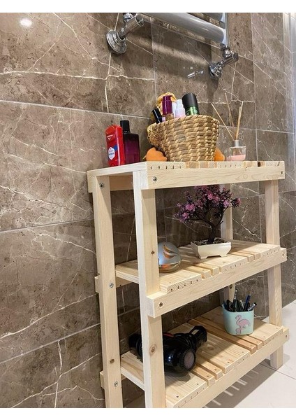 3 Lü Ahşap Dekoratif - Banyo Düzenleyici fiyatları