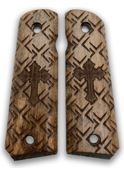 Silah Kabzası - Colt 1911, Girsan Mc 1911 ile Uyumlu - Açık Kahverengi Renk - CLT1911UC054