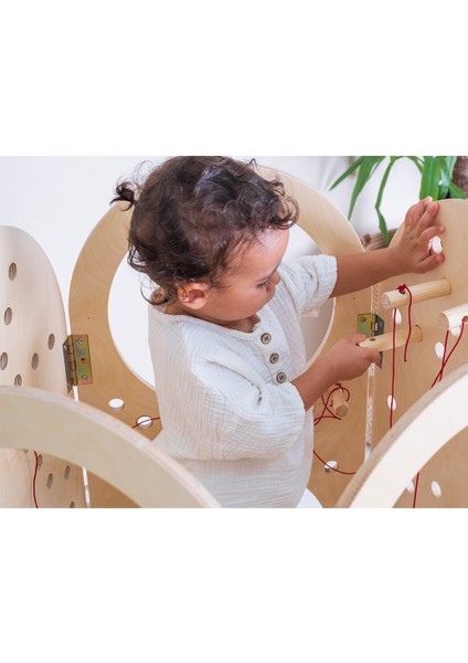 Orfis Kids Montessori Peg Board Aktivite Oyuncak