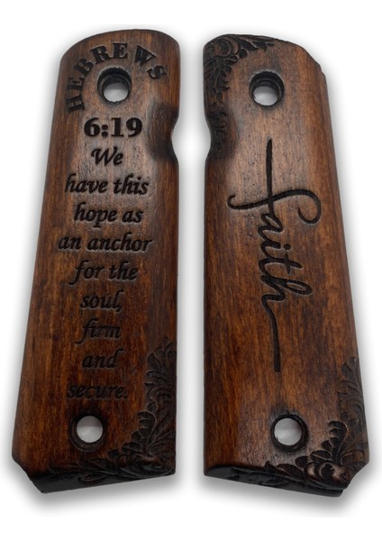 Silah Kabzası - Colt 1911, Girsan Mc 1911 ile Uyumlu - Koyu Kahverengi Renk - CLT1911CV052