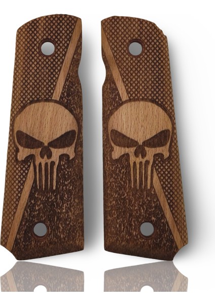 Silah Kabzası - Colt 1911, Girsan Mc 1911 ile Uyumlu - Sadece Vernik Uygulanmış - CLT1911SV022