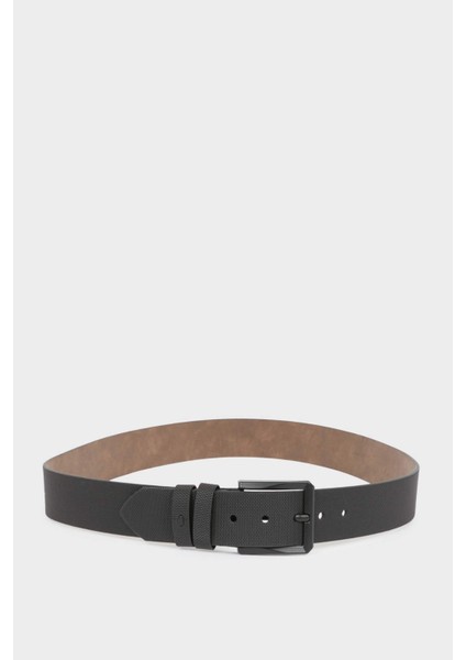 Erkek Dikdörtgen Toka Suni Deri Jean Kemeri V2139AZNS modelleri