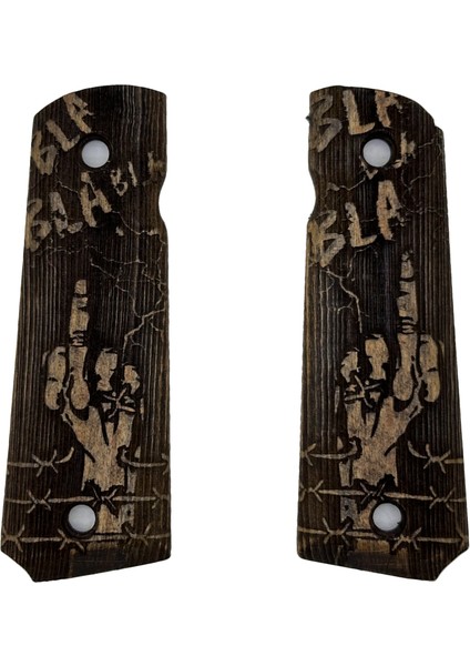 Silah Kabzası - Colt 1911, Girsan Mc 1911 ile Uyumlu - Açık Kahverengi Renk - CLT1911UC009