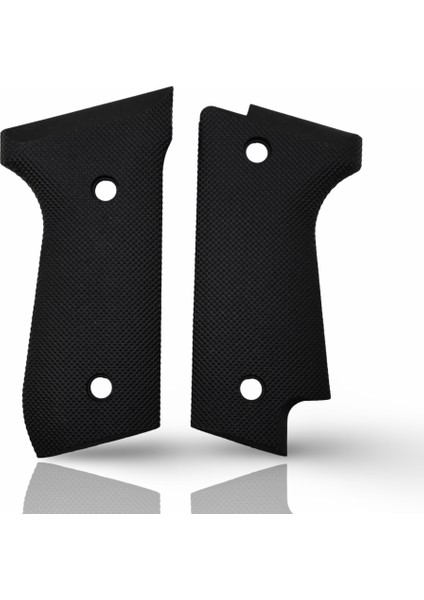 Silah Kabzası - Beretta Tek Mandallı, 92S ile Uyumlu - Siyah Renk - Polimer Malzemesinden Yapılma - POBRT92SSY001
