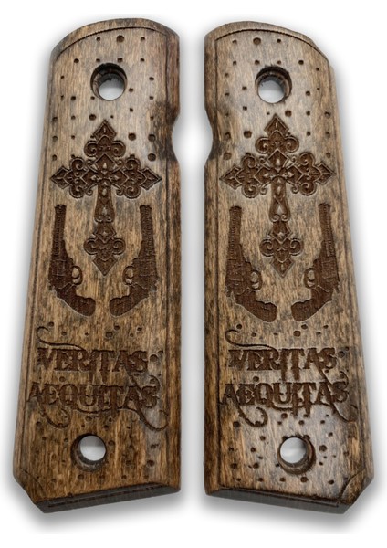 Silah Kabzası - Colt 1911, Girsan Mc 1911 ile Uyumlu - Açık Kahverengi Renk - CLT1911UC053