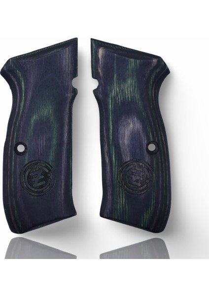 Silah Kabzası - Cz 75, Canik 55, S120, L120 ile Uyumlu - Sadece Vernik Uygulanmış - Lamine Malzemesinden Yapılma - LMCZ75SV075