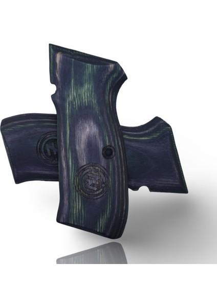 Silah Kabzası - Cz 75, Canik 55, S120, L120 ile Uyumlu - Sadece Vernik Uygulanmış - Lamine Malzemesinden Yapılma - LMCZ75SV075 modelleri