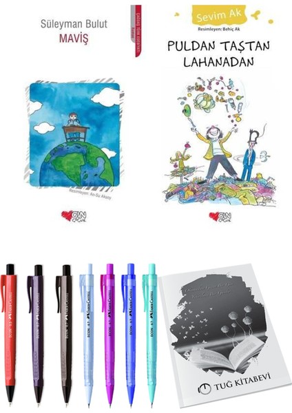 Puldan Taştan Lahanadan ve Maviş 2'li Set + Hediyeli