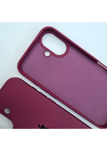 İphone 16 Plus İle Uyumlu İçi Kadife Esnek Silikon Lansman Kılıf modelleri