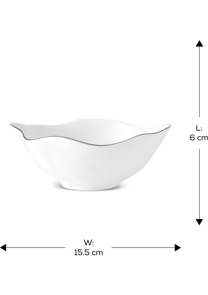 x Müge Anlı Kase Gümüş 15,5 cm modelleri