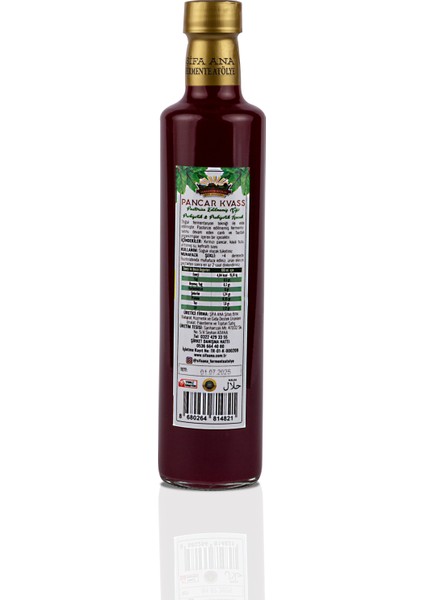 Pancar Kvass Cam Şişede 500 ml fiyatları