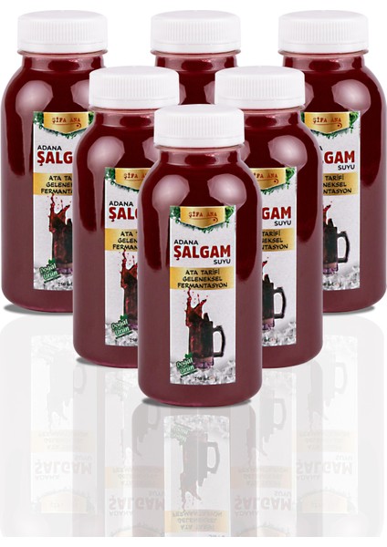 Adana Şalgamı Acısız (6X250ML)