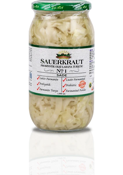 Şifa Ana Sauerkraut (Ekşi Lahana Turşusu) No1 Sade (1000CC.)