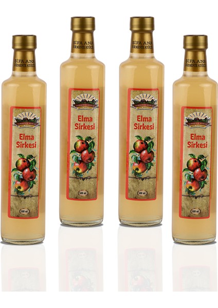 Elma Sirkesi (4X500 Ml)