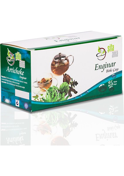 Enginar Yaprağı Çayı 25 Adet Süzen Poşet