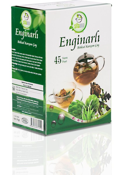 Enginar Yapraklı Bitkisel Karışım Çay