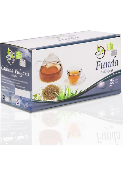Funda Çayı 25 Adet Süzen Poşet