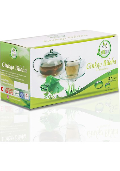 Ginkgo Biloba 25 Adet Süzen Poşet